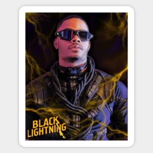 Khalil "Painkiller" Payne - Black Lightning Sticker